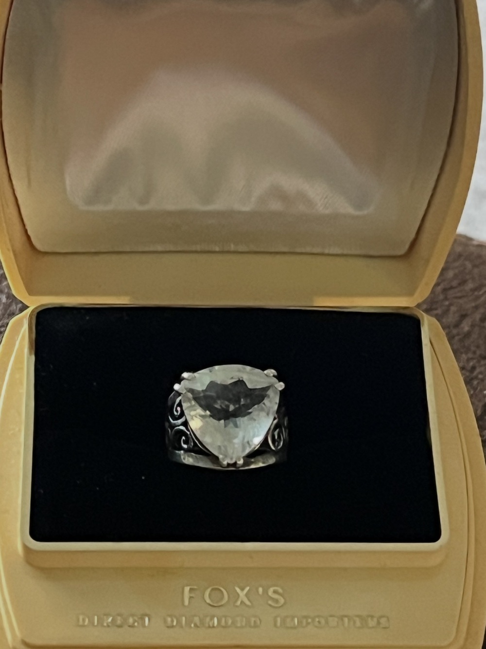 Israel, Sterling silver size 5 ring